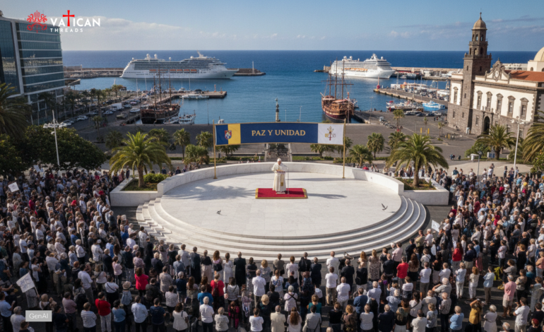Pope Leo XIV Spain visit ends in Tenerife unity