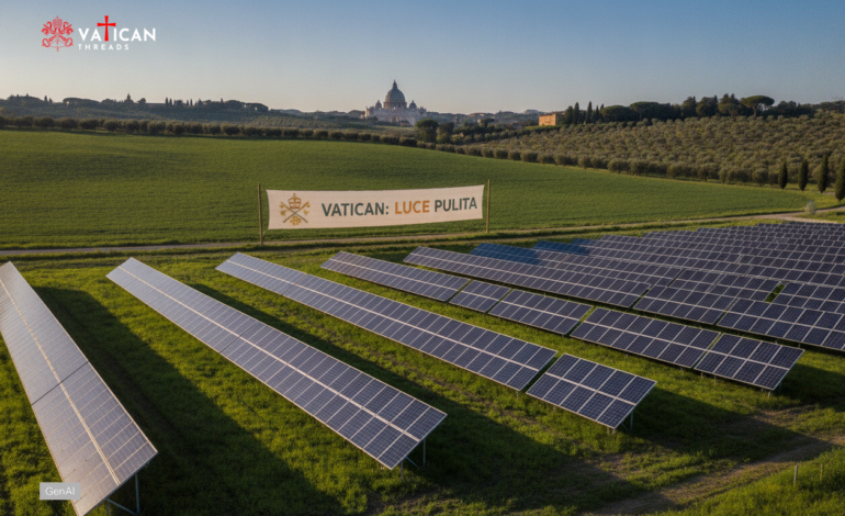 Vatican renewable energy deal powers Rome solar project