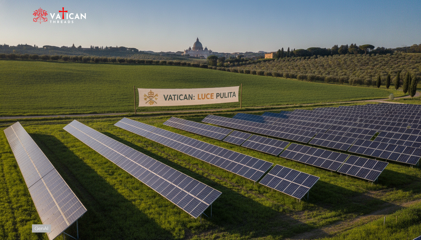 Vatican renewable energy deal powers Rome solar project