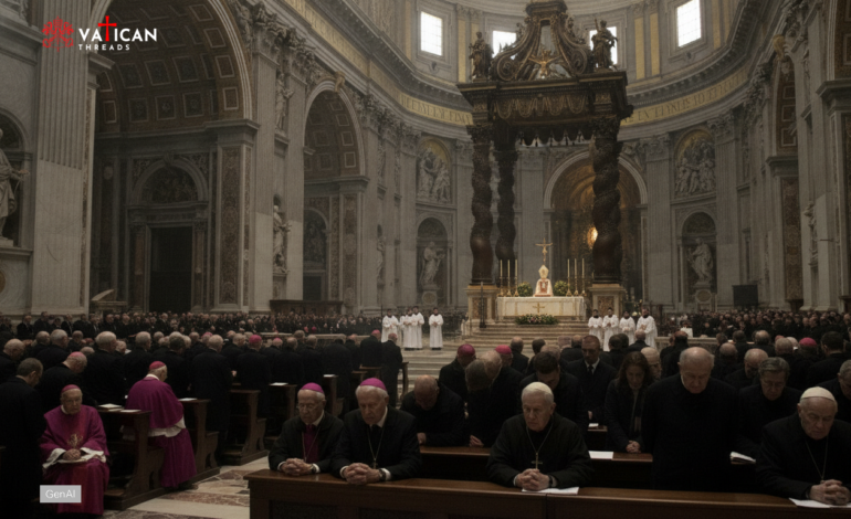 Pope Leo XIV Honors Cardinal Ruini at Funeral Mass