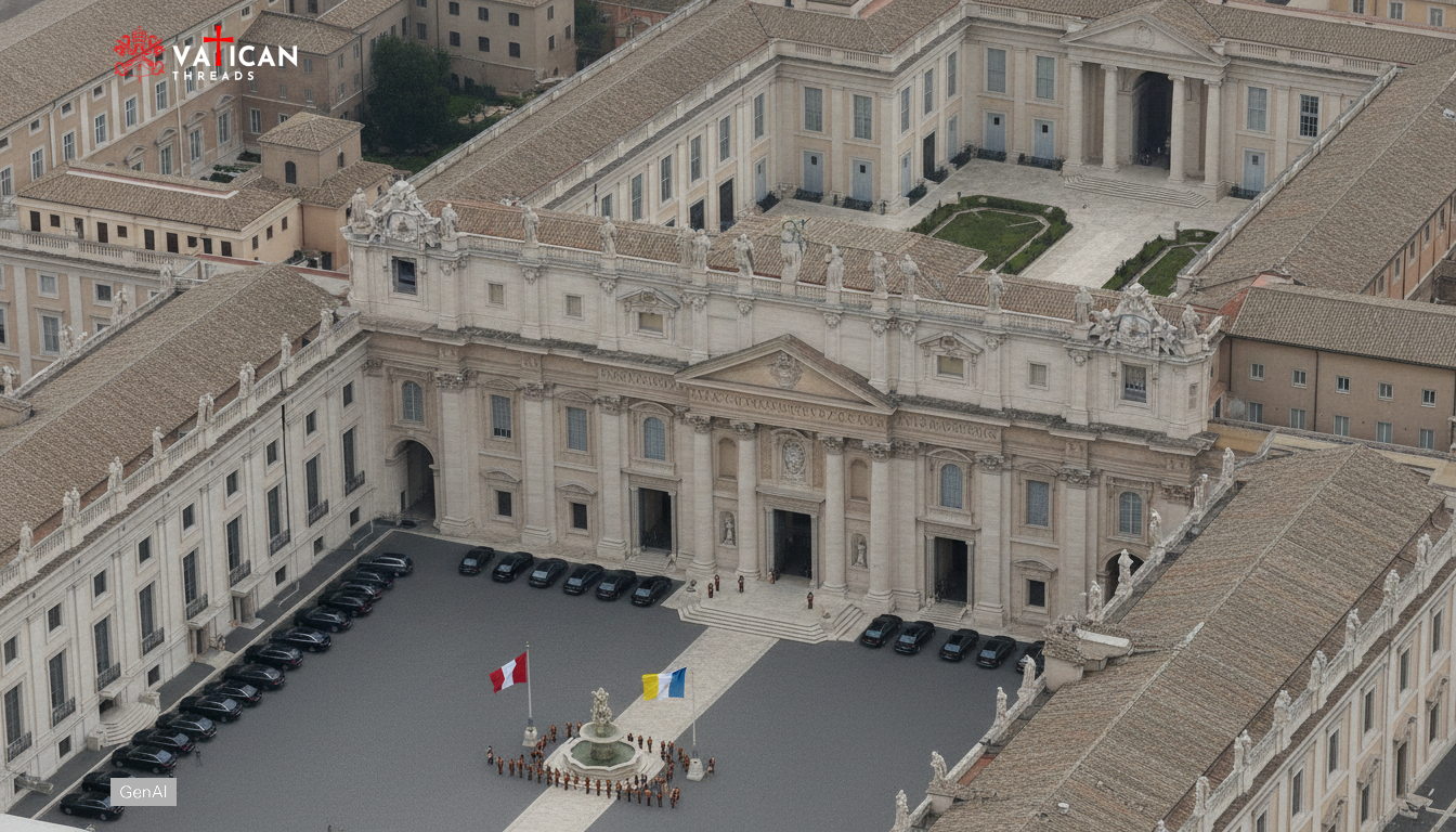 Pope Leo XIV Meets with President of Peru at the Vatican