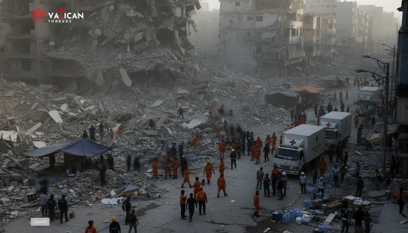 Pope Leo aid Venezuela: emergency help after quake