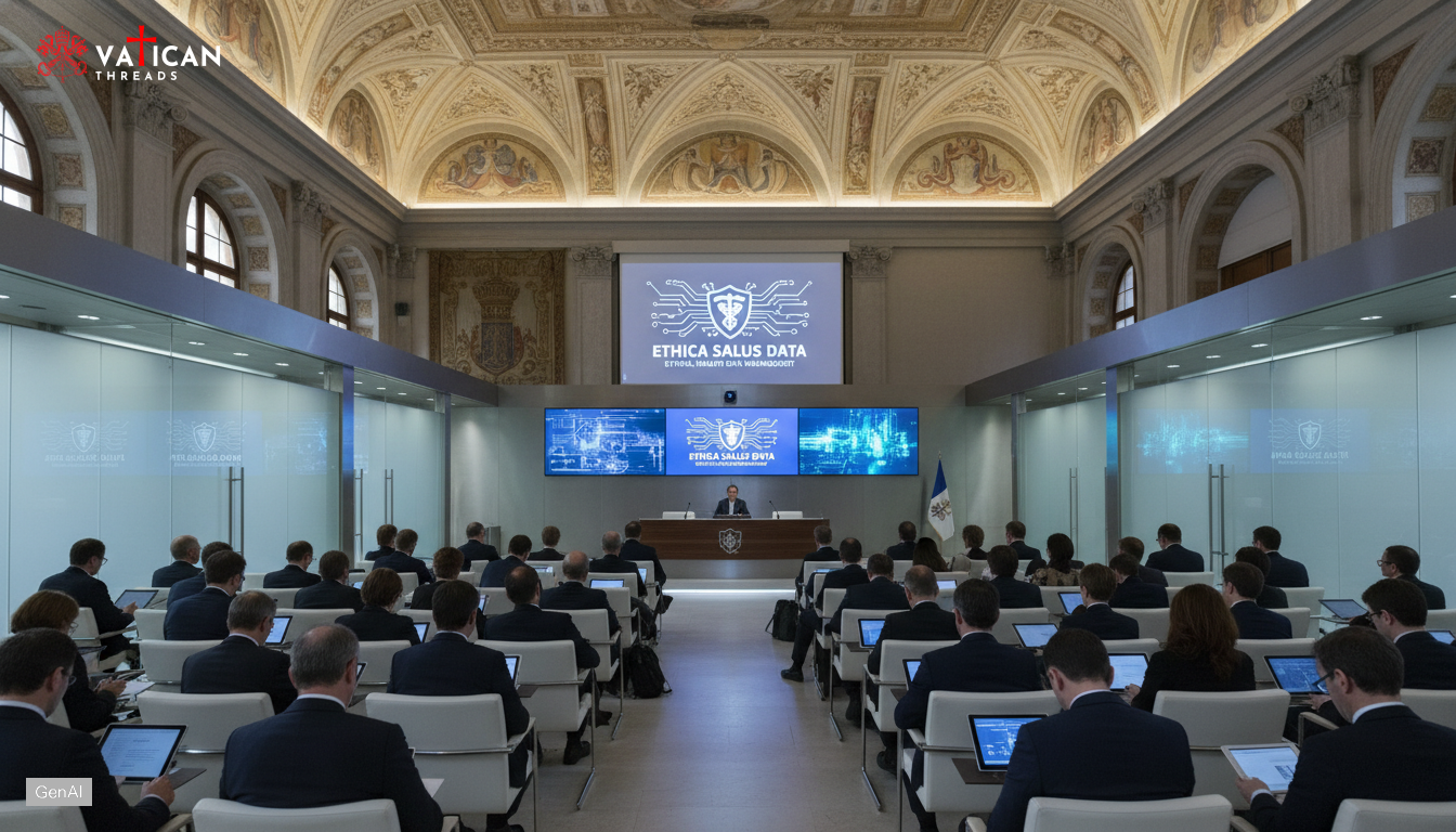 Pope Leo XIV urges health data protection safeguards