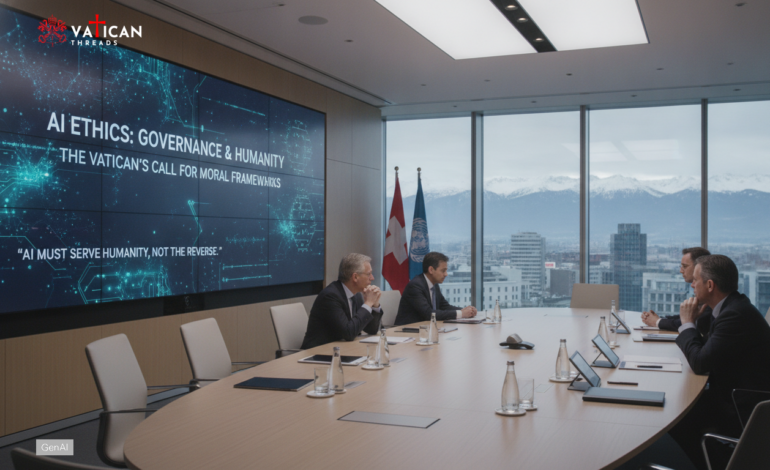 Holy See urges AI governance rules with enforcement