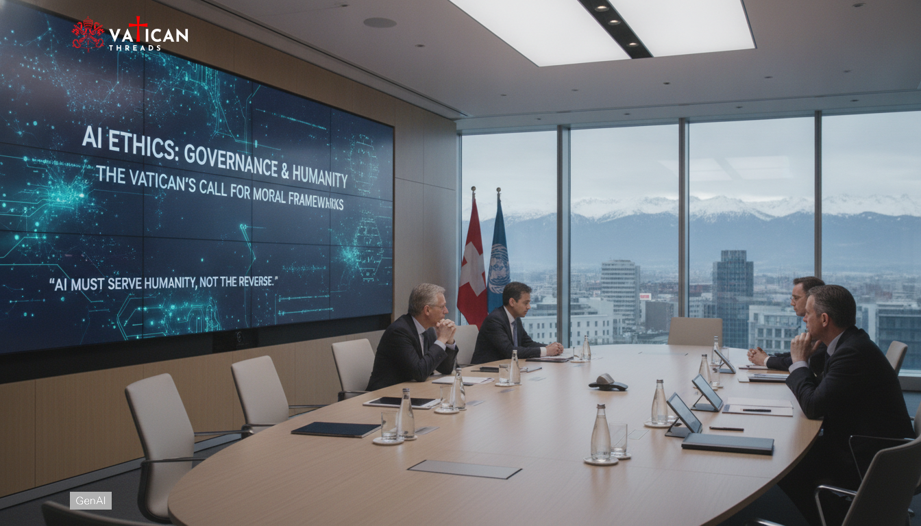 Holy See urges AI governance rules with enforcement