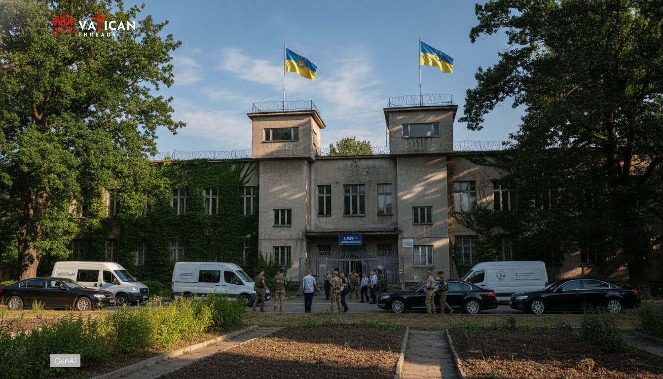 Cardinal Zuppi Ukraine mission arrives in Kyiv for peace