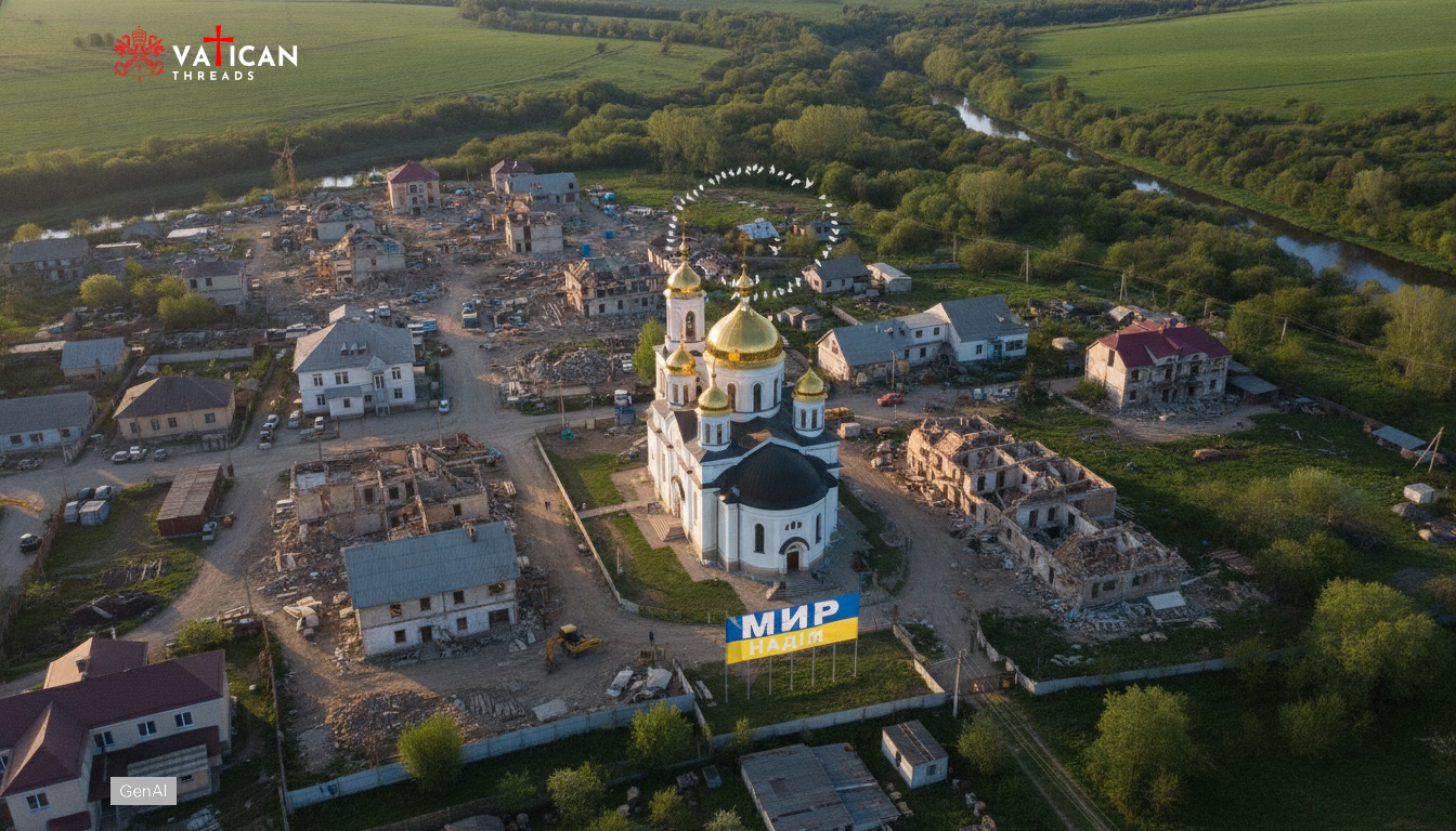Archbishop Gallagher Ukraine visit presses just peace