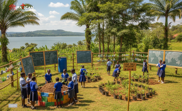 Holy Cross Lake View School Uganda ecology program
