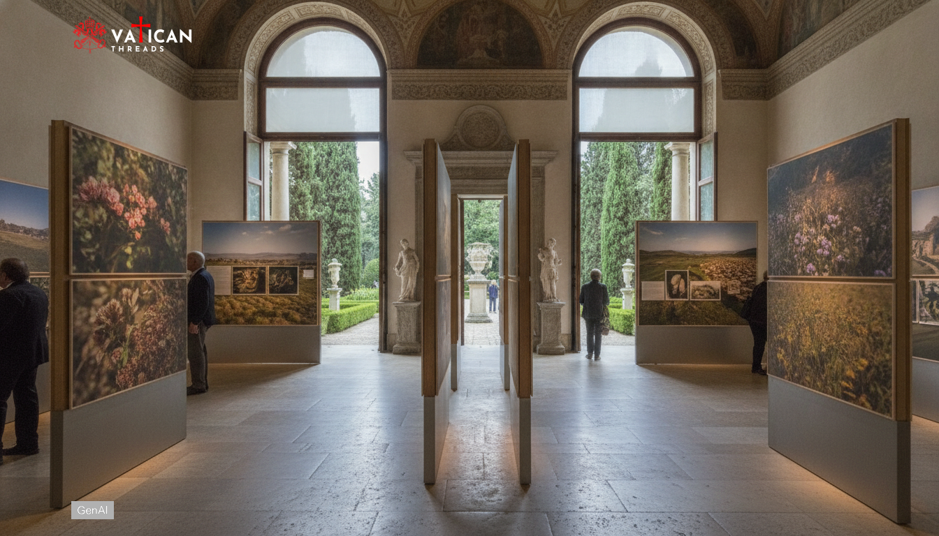 Borgo Laudato si Exhibit Debuts in Vatican Gardens