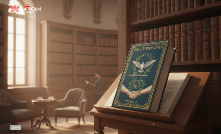 Pope Leo XIV book urges verified disarmament for peace