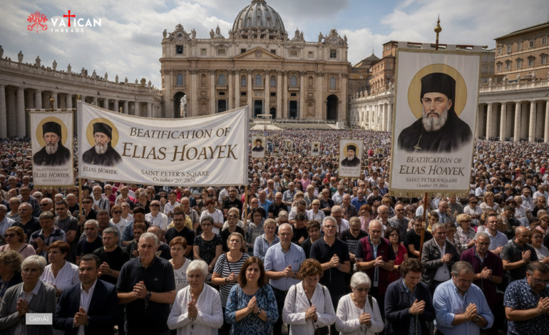 Elias Hoayek Beatification Praised by Pope Leo XIV