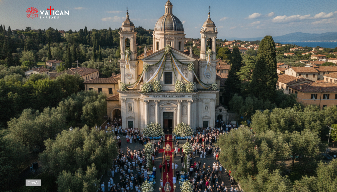 Pope Leo Palm Sunday message echoes at Castel Gandolfo