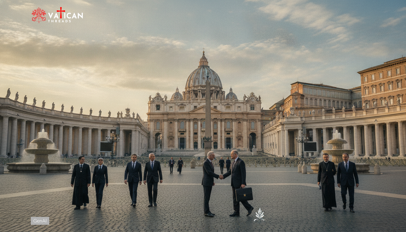 Pope Backs Two-State Solution in Middle East Peace Push