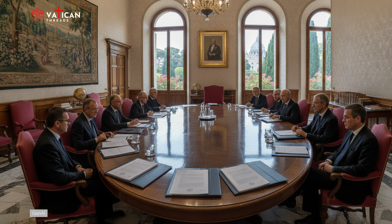 Pope Leo XIV meets Lebanon President Aoun in Rome