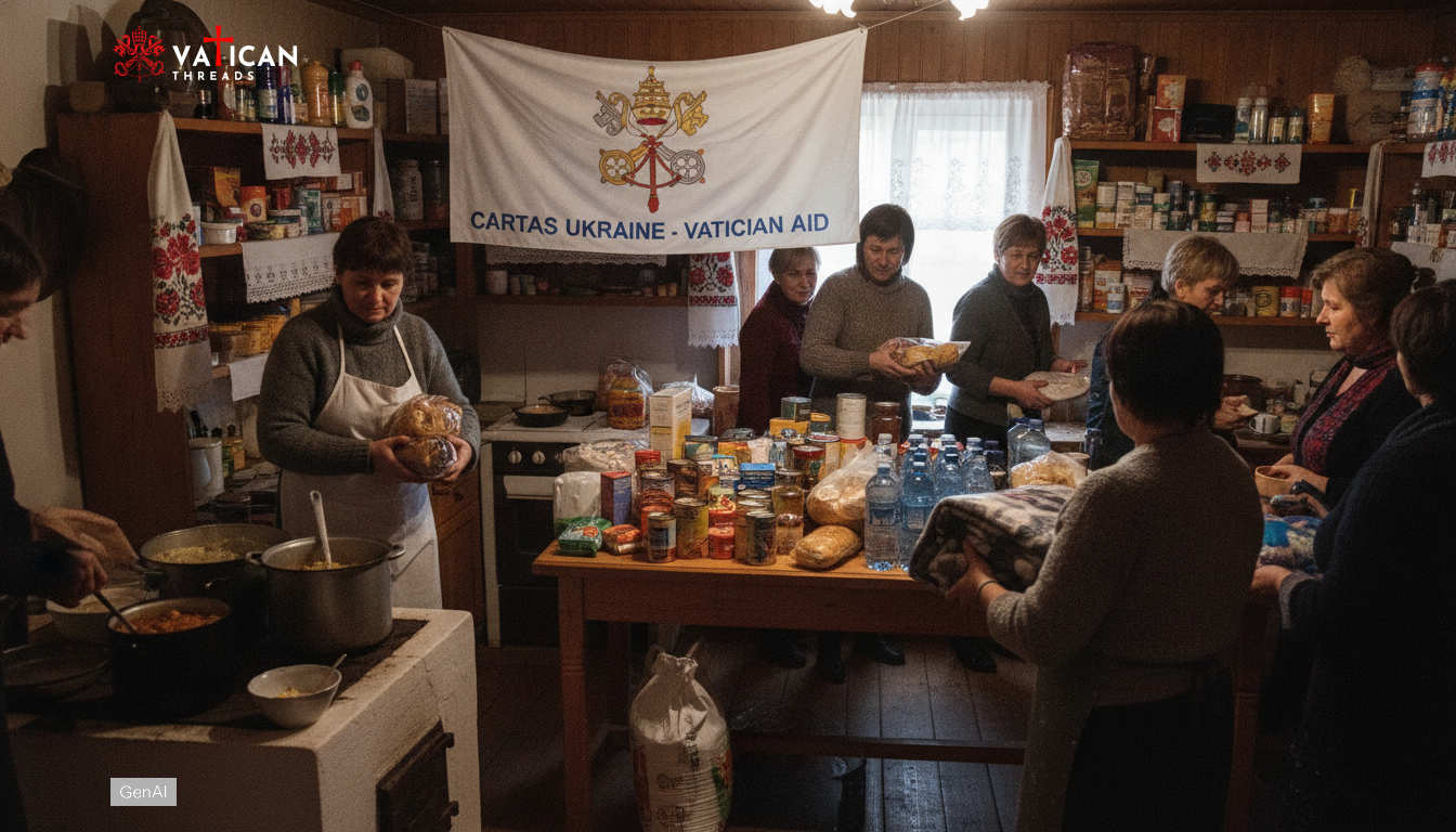 Vatican aid to Ukraine funds a solidarity kitchen