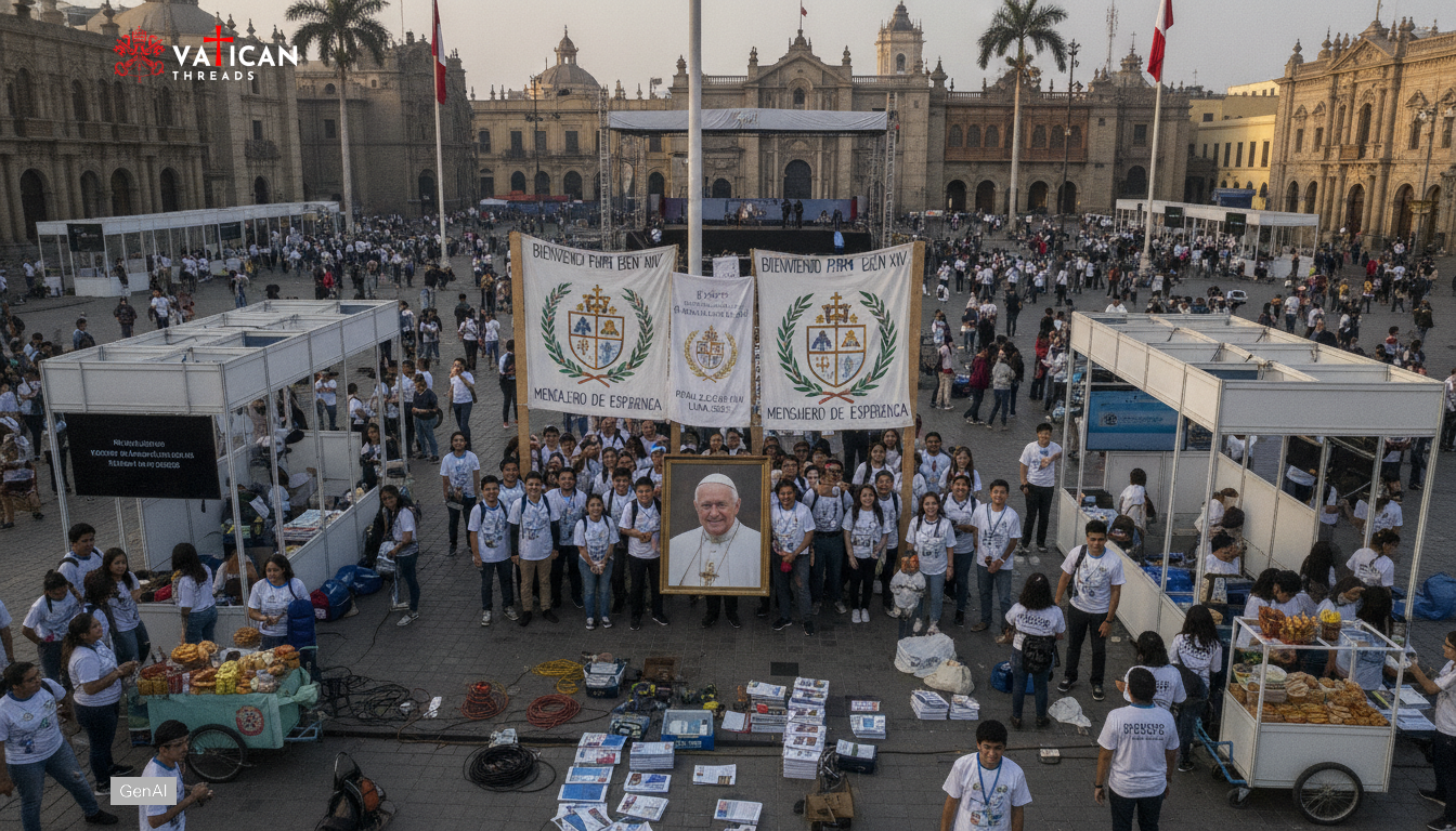 Pope Leo XIV visit Peru: Youth Volunteers Lead Planning