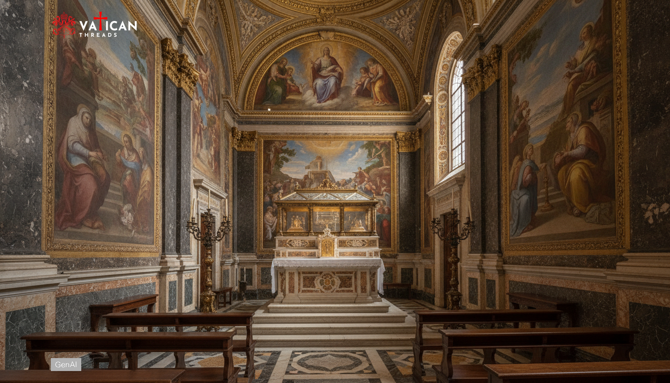 Saint Monica relics in Rome: discovery and pilgrimage